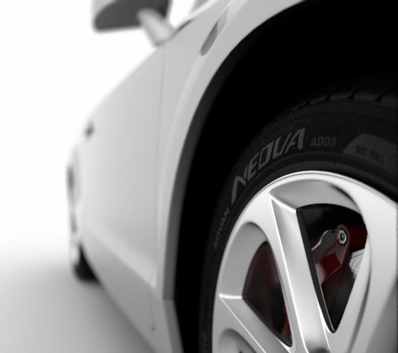 3D modeling & rendering: Cars